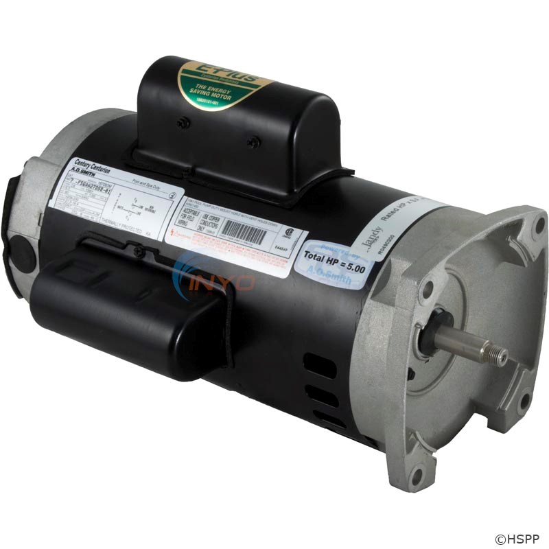 Motor, single-speed SHPF, 5.0 HP (R0490200) - INYOPools.com