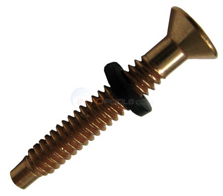 Pentair 79104800 Brass Pilot Screw with Captive Gum Washer Replacement Pool 