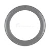 Gray Large Plastic Face Ring