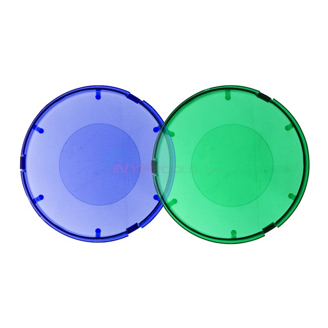Pentair Aqualuminator Lens Cover Kit (Blue and Green) - 619551
