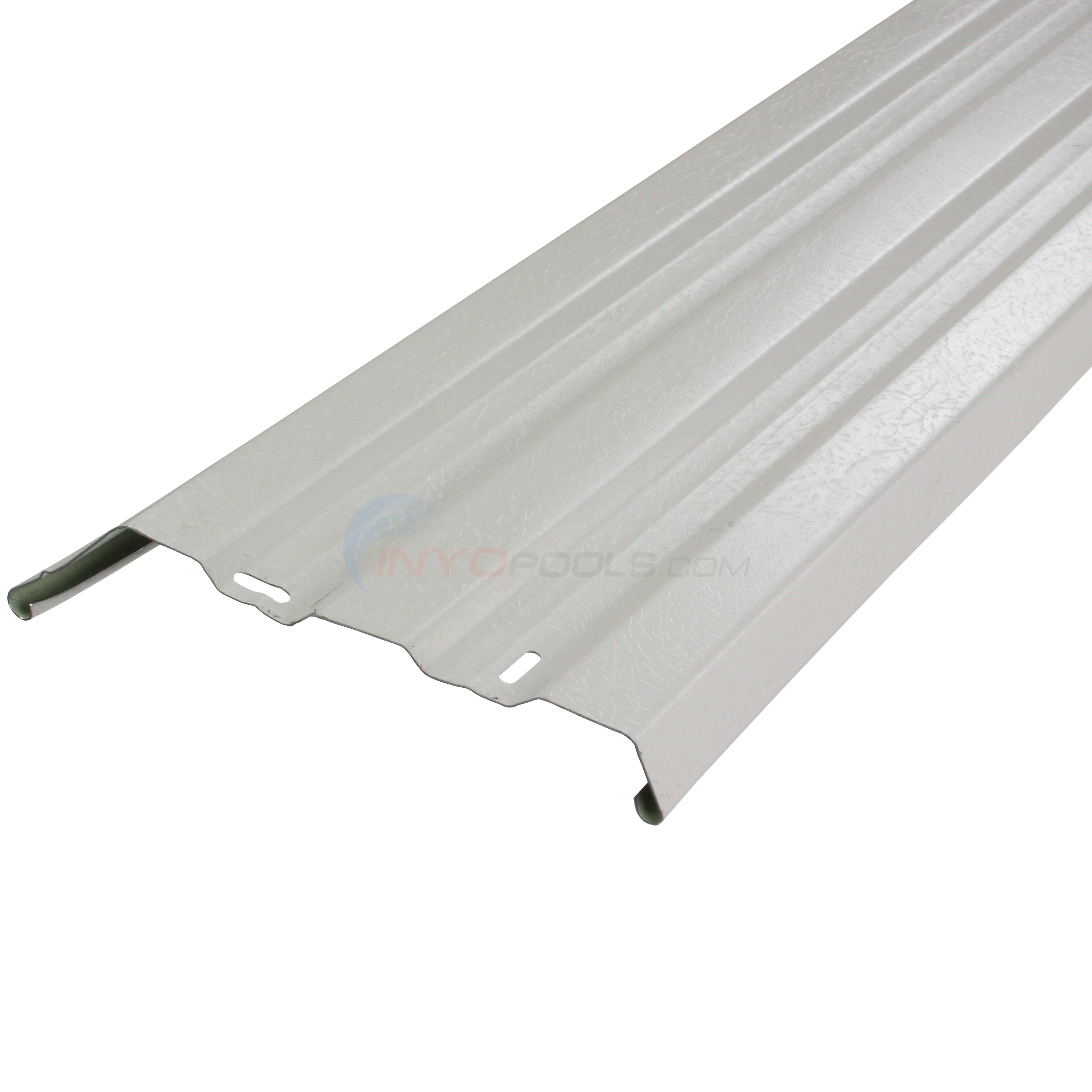 Wilbar Top Rail Straight Side 39-1/2" (Single) Replaced by 40828 Champagne Wrinkle Steel - 35290