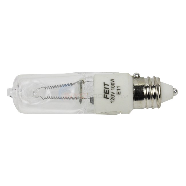 Replacement Spa Light Bulb, T4, Halogen, Thread-In, 100w, 120v - JD100MC/120
