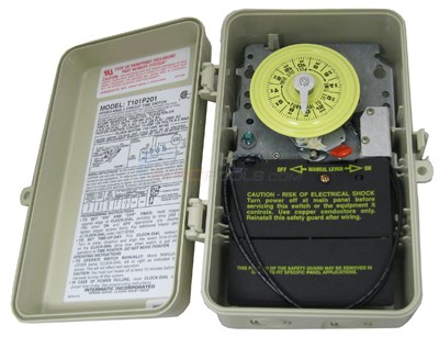 Clock, Time Outdoor, 120v W/ Fireman Sw. (t101p201)