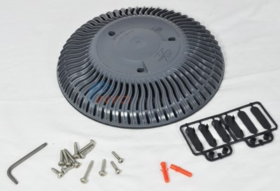 SDX RETRO GRATE, CONCRETE, BLACK, ANSI OK