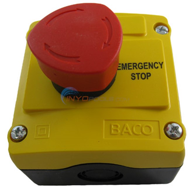 Stingl Emergency Stop Button - BACO 224-214 - INYOPools.com