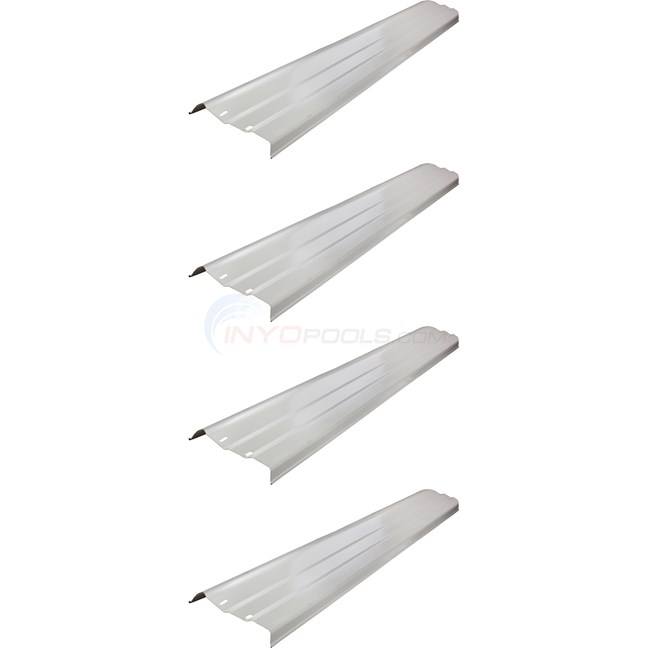 Wilbar Top Rail Curved Side 52-3/32" Cayman (4-PACK) - 38361-PACK4