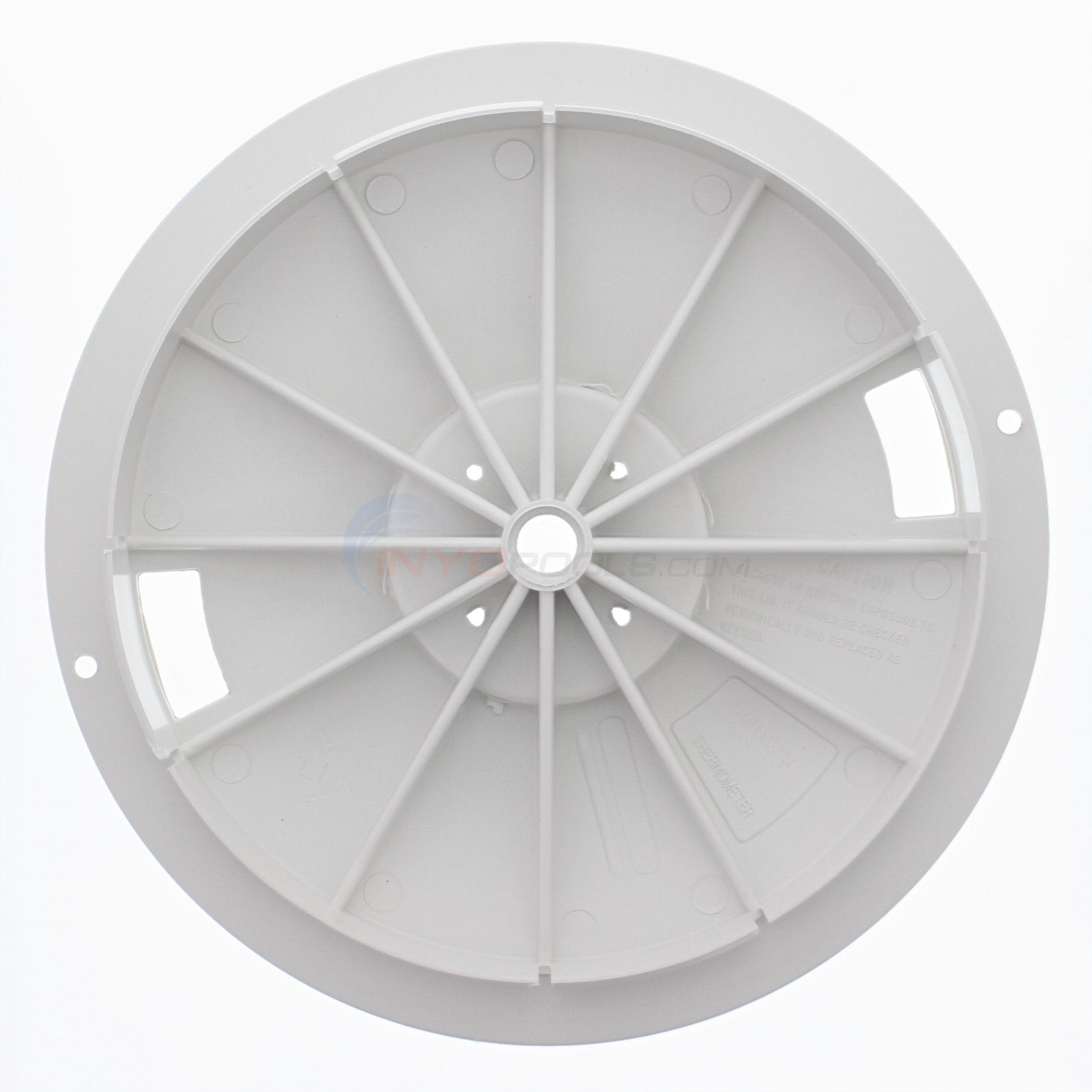 Pentair (Swimquip) Skimmer Lid with Thermometer, White L1