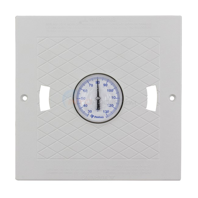 Pentair Lid, Hayward Square w/ Thermometer - White - L3