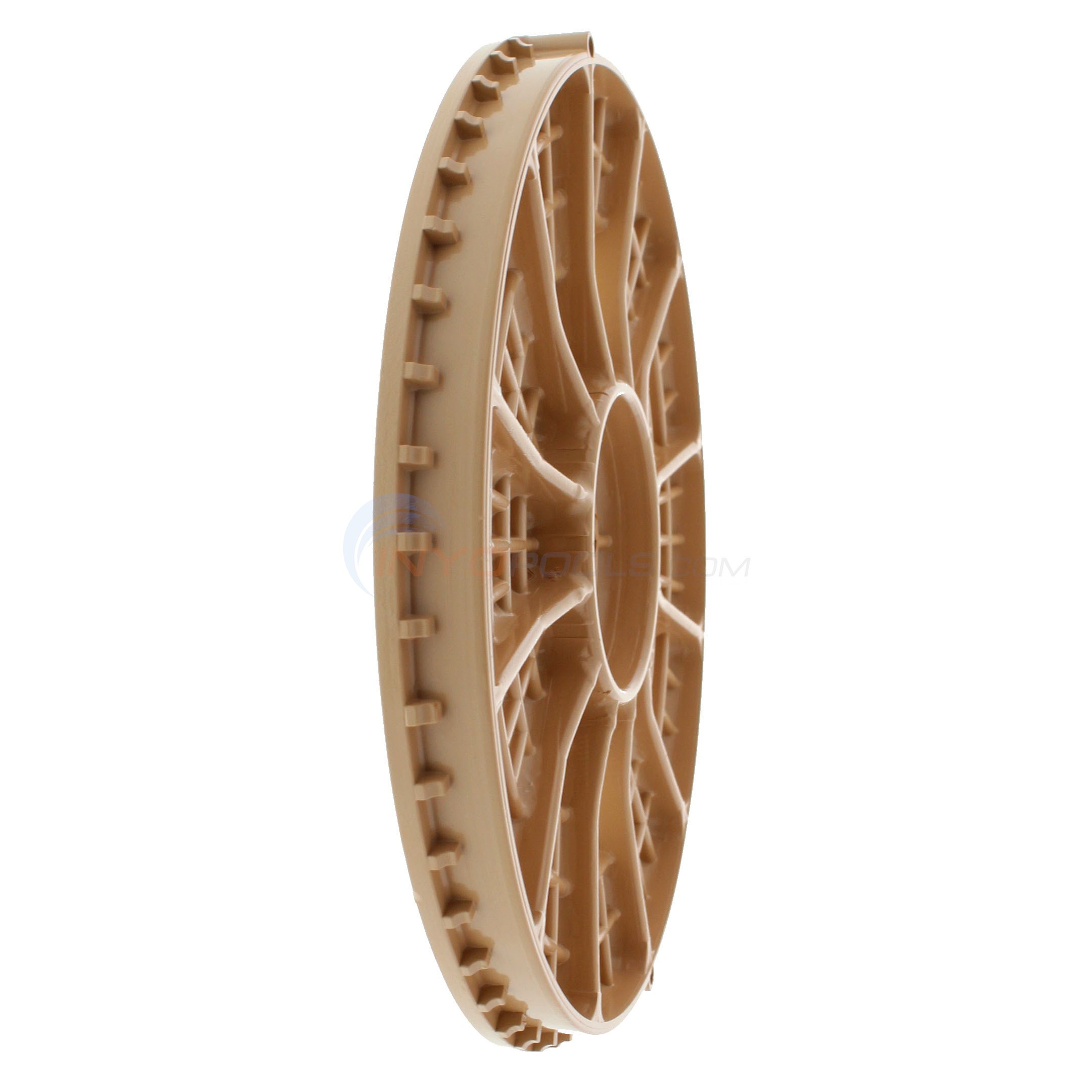 Pentair (Pac-Fab) Bermuda Pool Skimmer Cover, Tan, 9-3/16" OD - 516216Z