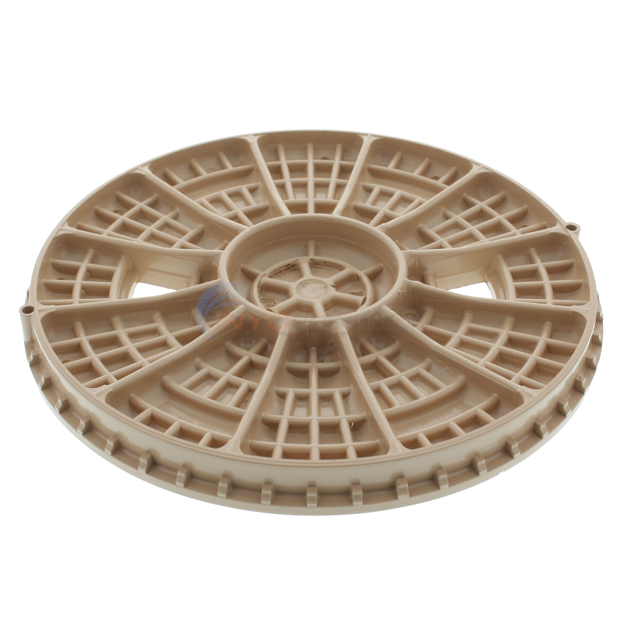 Pentair (Pac-Fab) Bermuda Pool Skimmer Cover, Tan, 9-3/16" OD - 516216Z