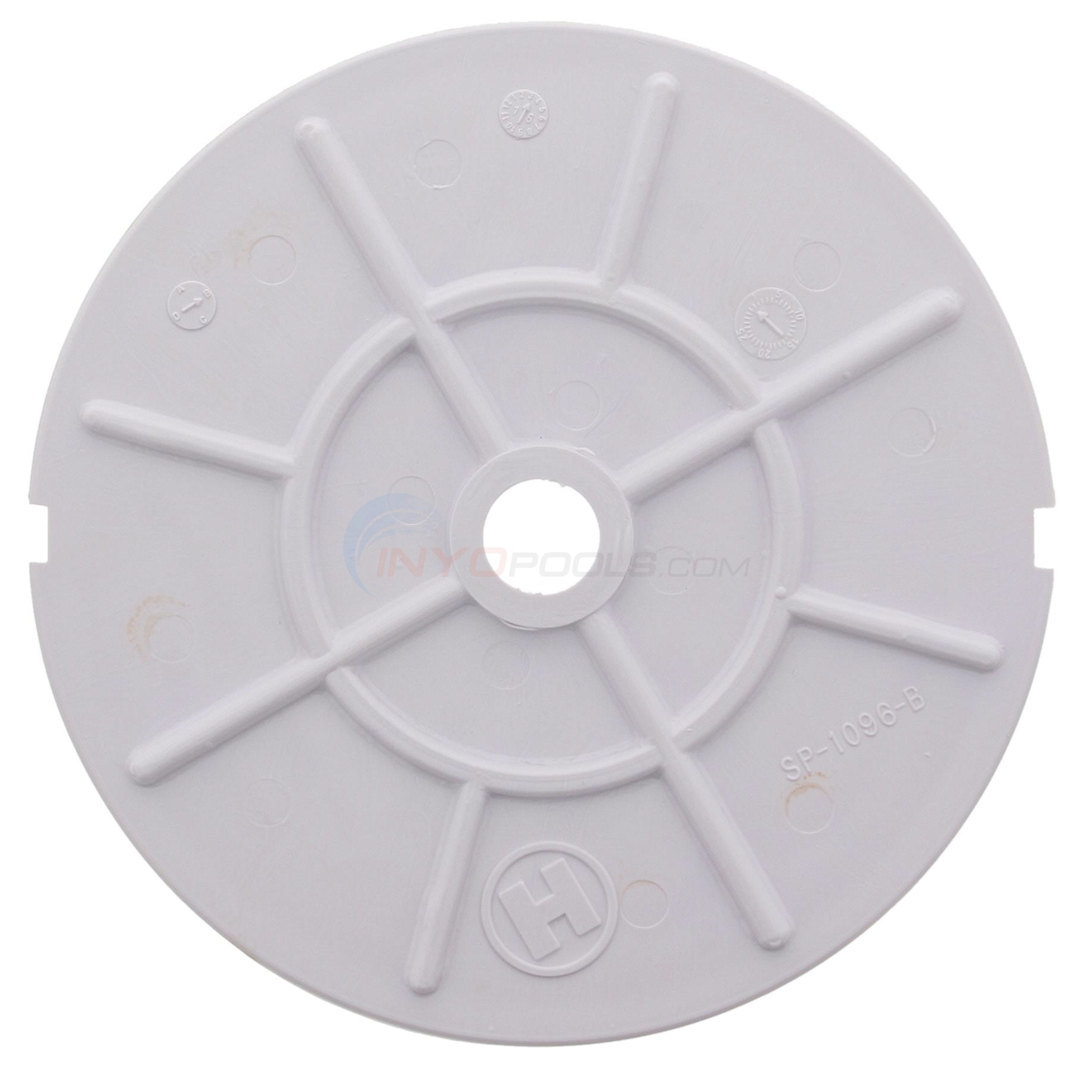 Hayward Pool Skimmer Cover, White, SP1090/1092/1096/1097/1098 -  SPX1096B