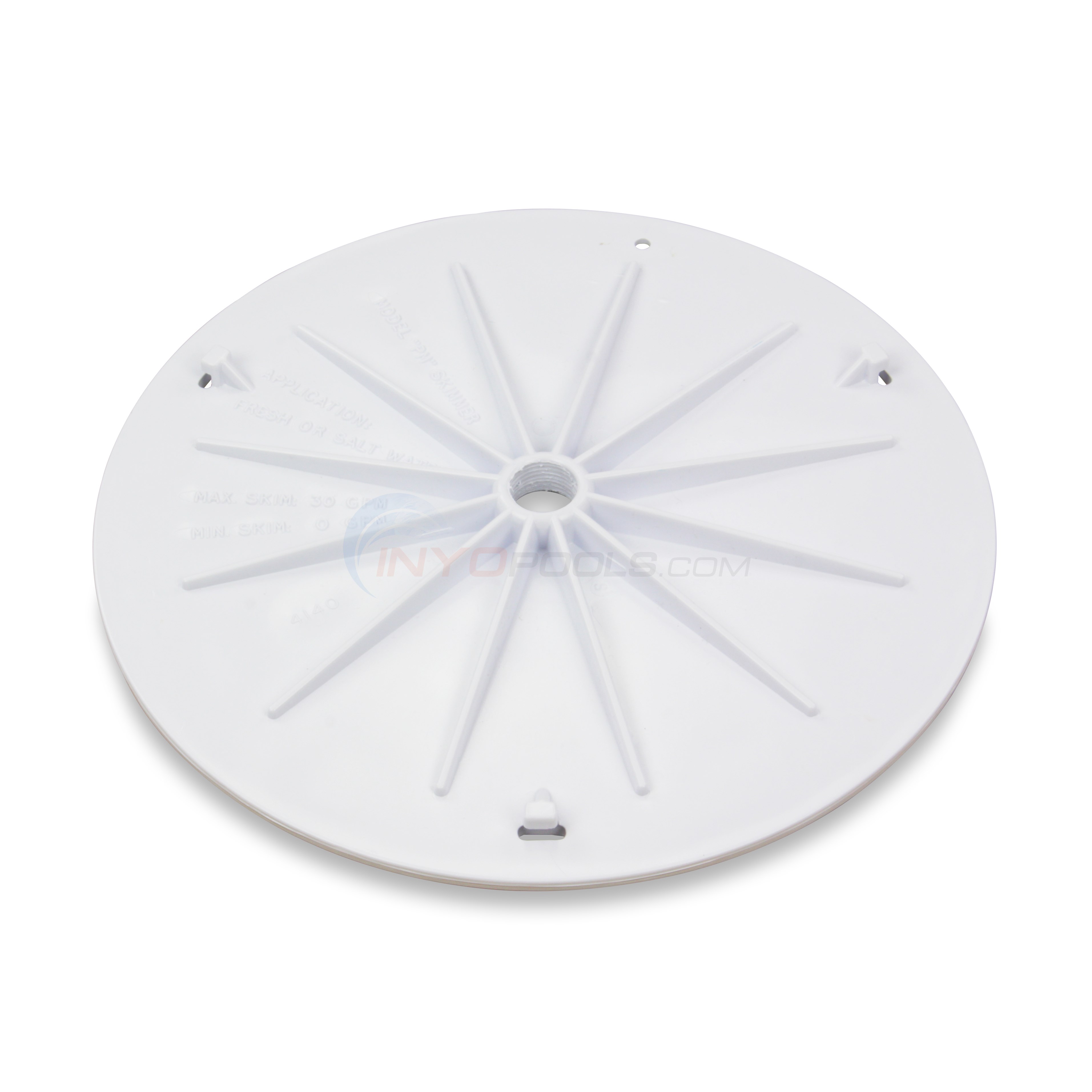 Jacuzzi PMT Pool Skimmer Cover, White 43050509R