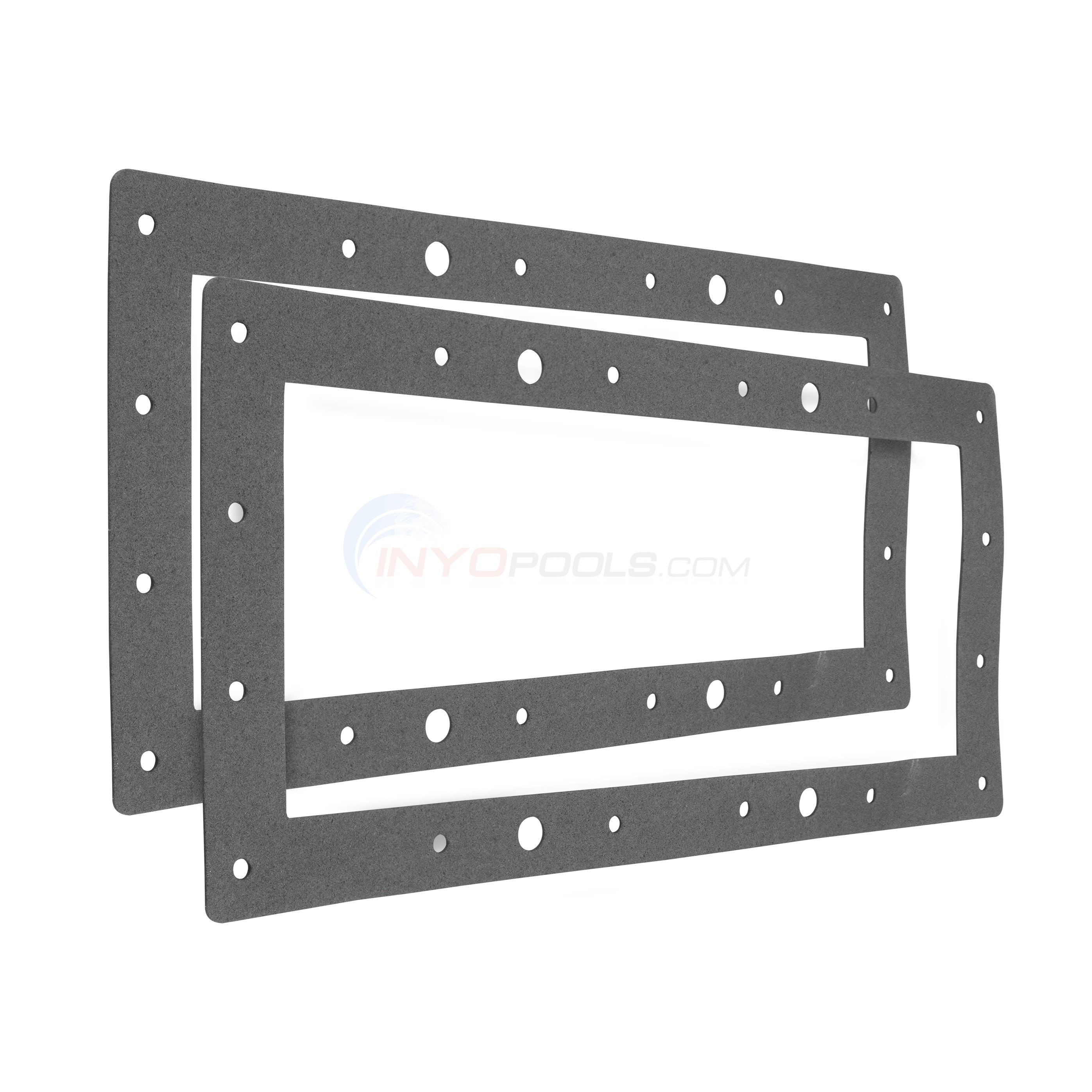 Jacuzzi Carvin Deckmate Skimmer Faceplate Gasket, Set of 2 13001003R2