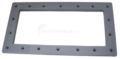 WIDE MOUTH FACE PLATE, GREY ABS (JA85ABSWG)