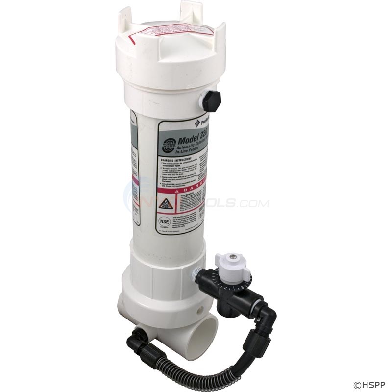Pentair Rainbow 320 InLine Automatic Pool Chlorinator, Tablet Feeder
