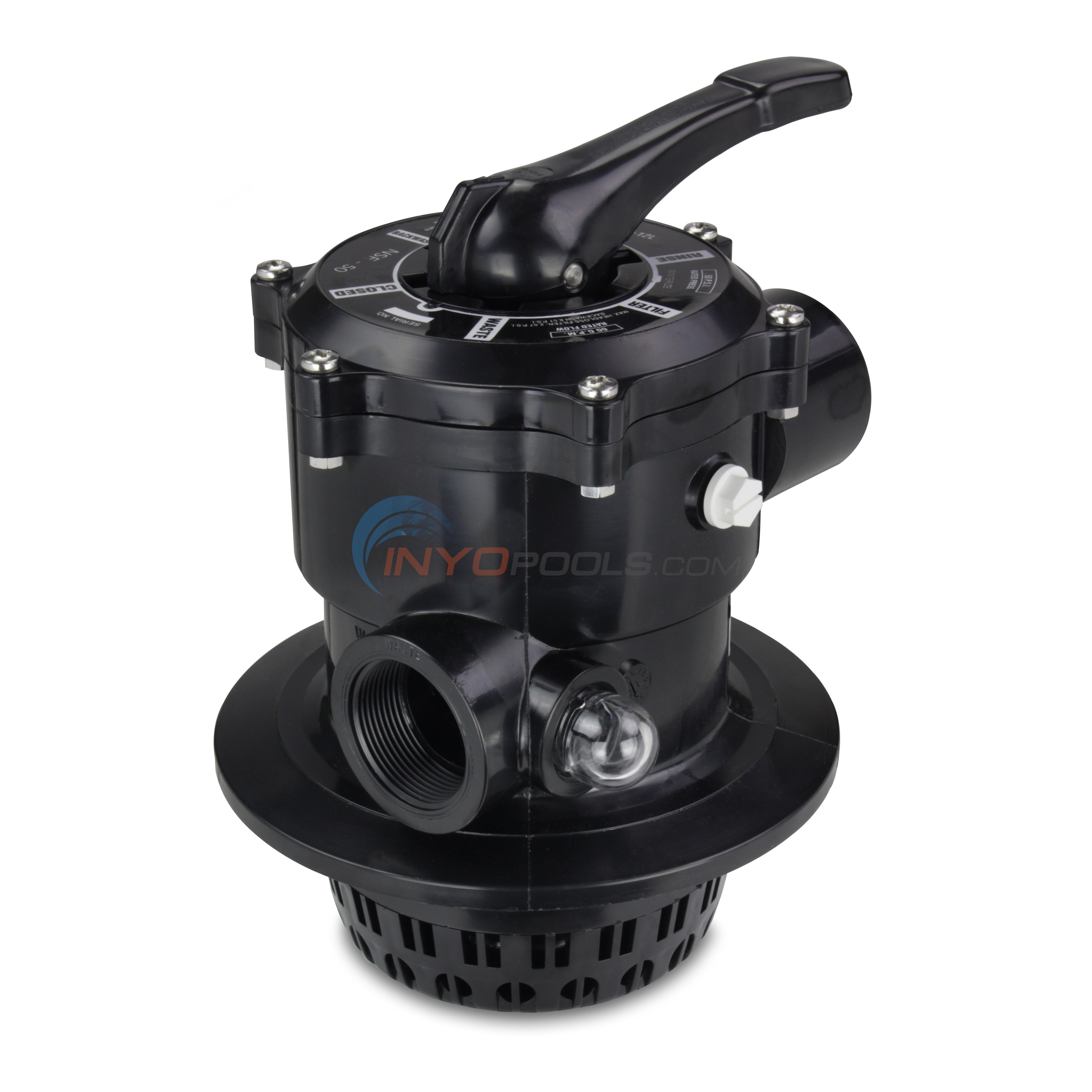 Praher Top Mount Multiport Valve 6-Way - TM-12-L