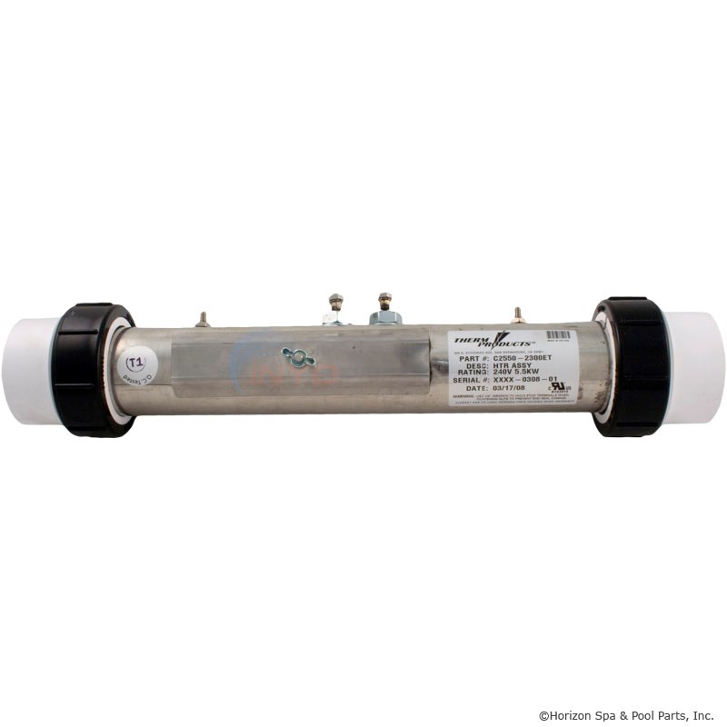 Flo Thru Heater 5.5KW 240V CorrectTech (C25502300ET)