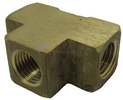 TEE, 1/4" BRASS FPT