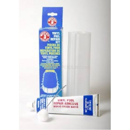 Boxer Adhesives Underwater Vinyl Swimming Pool Liner Repair Kit, 2