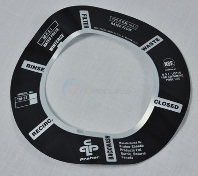 Valve Cover Decal, 2" Top Mount (es-t2) TM Series