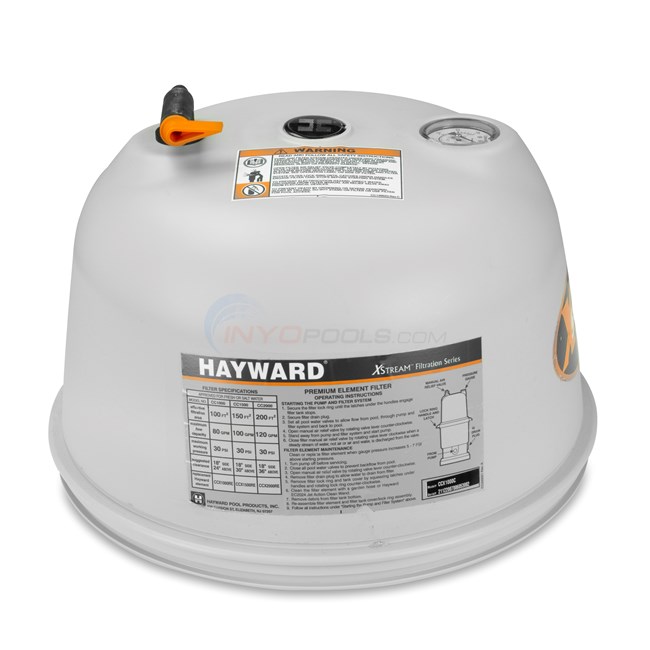 Hayward Filter Lid W/lock Ring (75-125) (ccx1000c) - INYOPools.com