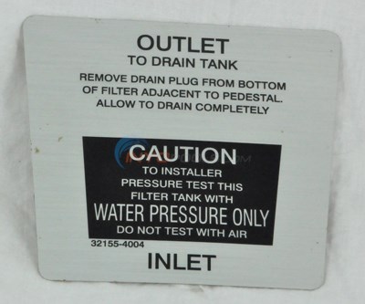 Ltd Qty (sa) Label, Inlet-outlet - 4681-12 - INYOPools.com