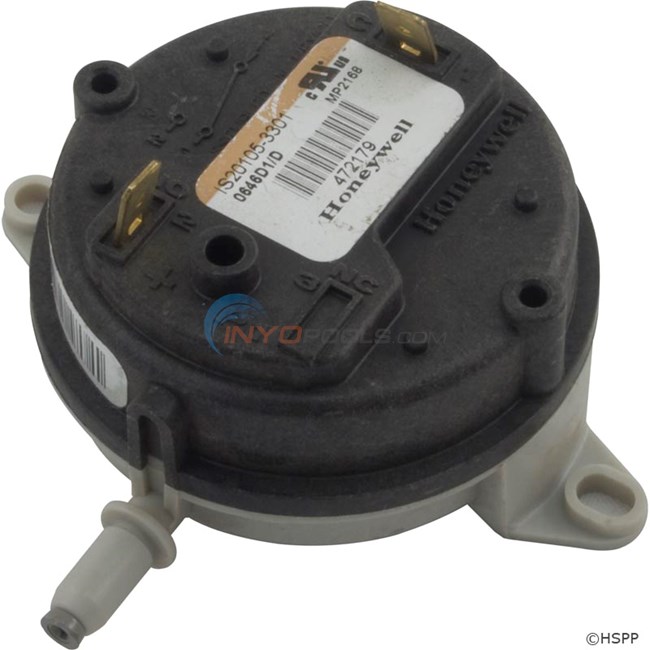 Pentair Air Pressure Switch, 0-4000 Ft, Model 250 (472179)
