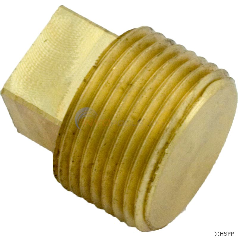 3/4" NPT Brass Plug (06121-12)