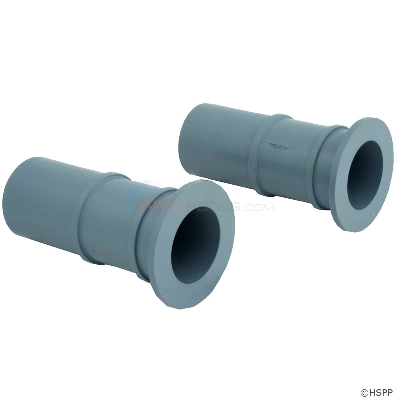 Flange Pipe Nipples Set of 2