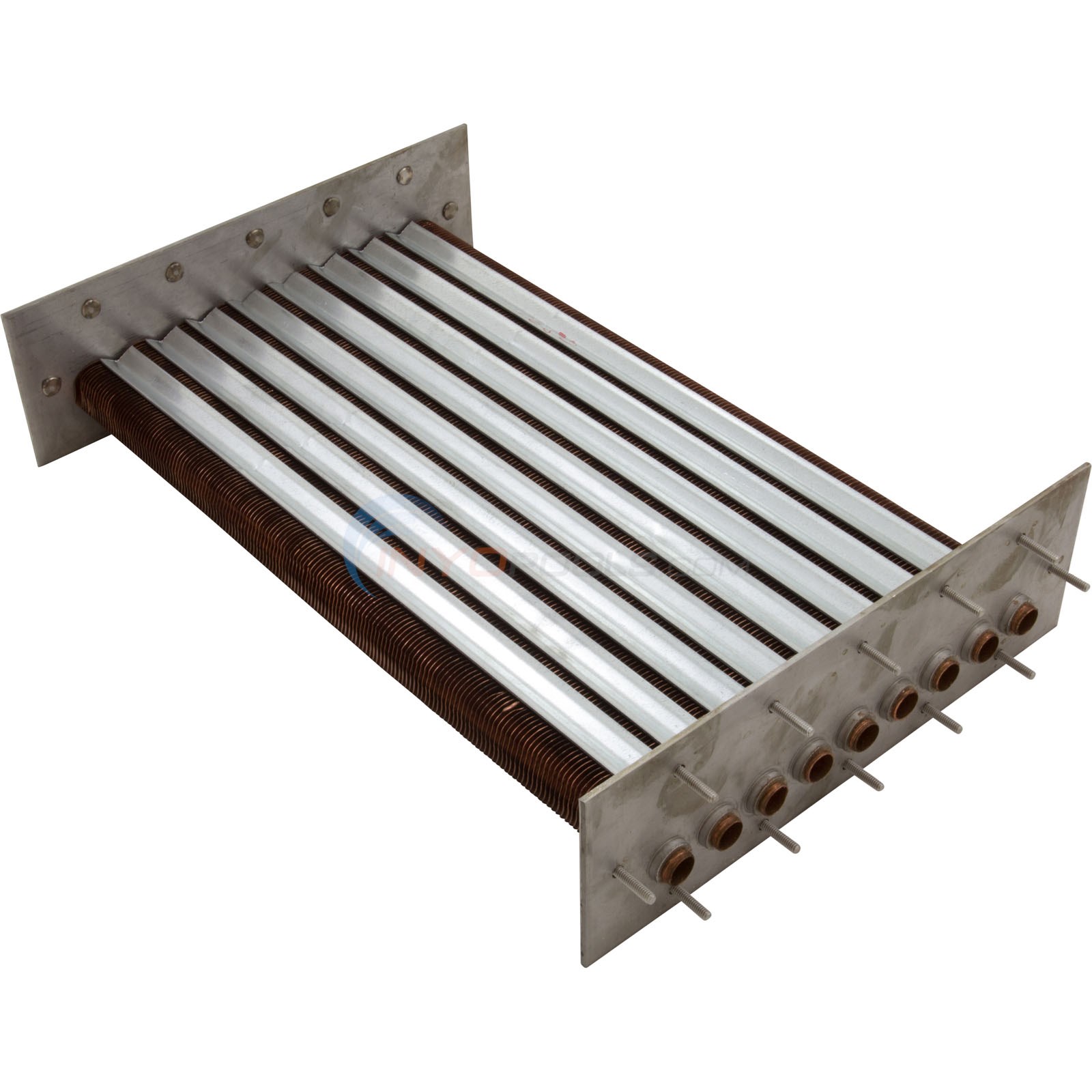 Raypak 010062F Heat Exchanger Tube Bundle, Copper, 406 407a