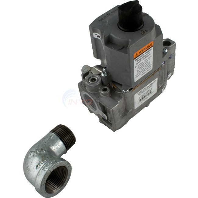 Zodiac Lxi Gas Valve With Street Elbow, Natural Gas (r0455200)