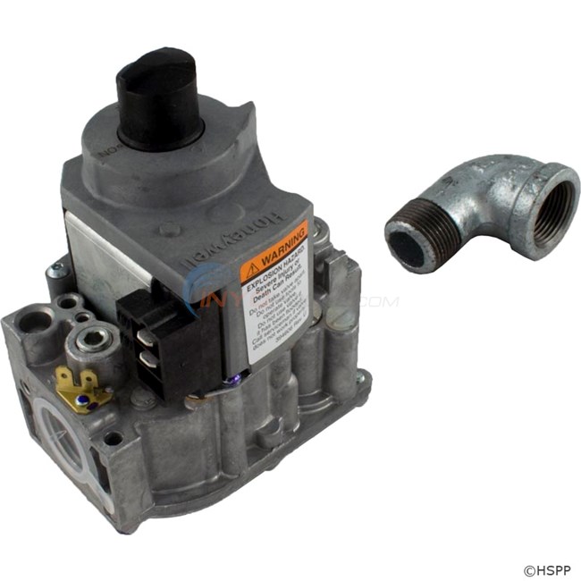 Zodiac Lxi Gas Valve With Street Elbow, Natural Gas (r0455200)