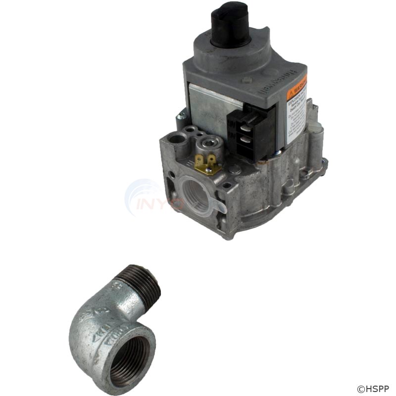 GAS VALVE With STREET ELL, LO NOX