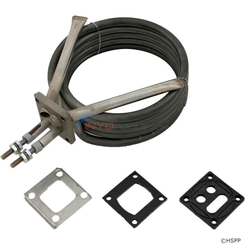 Element Coil 5.5KW 110/220V 1.5x1.5 Sq Flange w/gasket (345