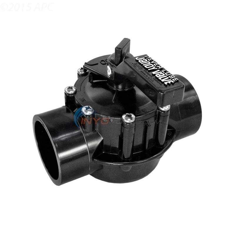 Jandy Never-Lube Pool and Spa 2-Way Diverter Valve, 2" Inside, 2-1/2" Outside Slip - 4716