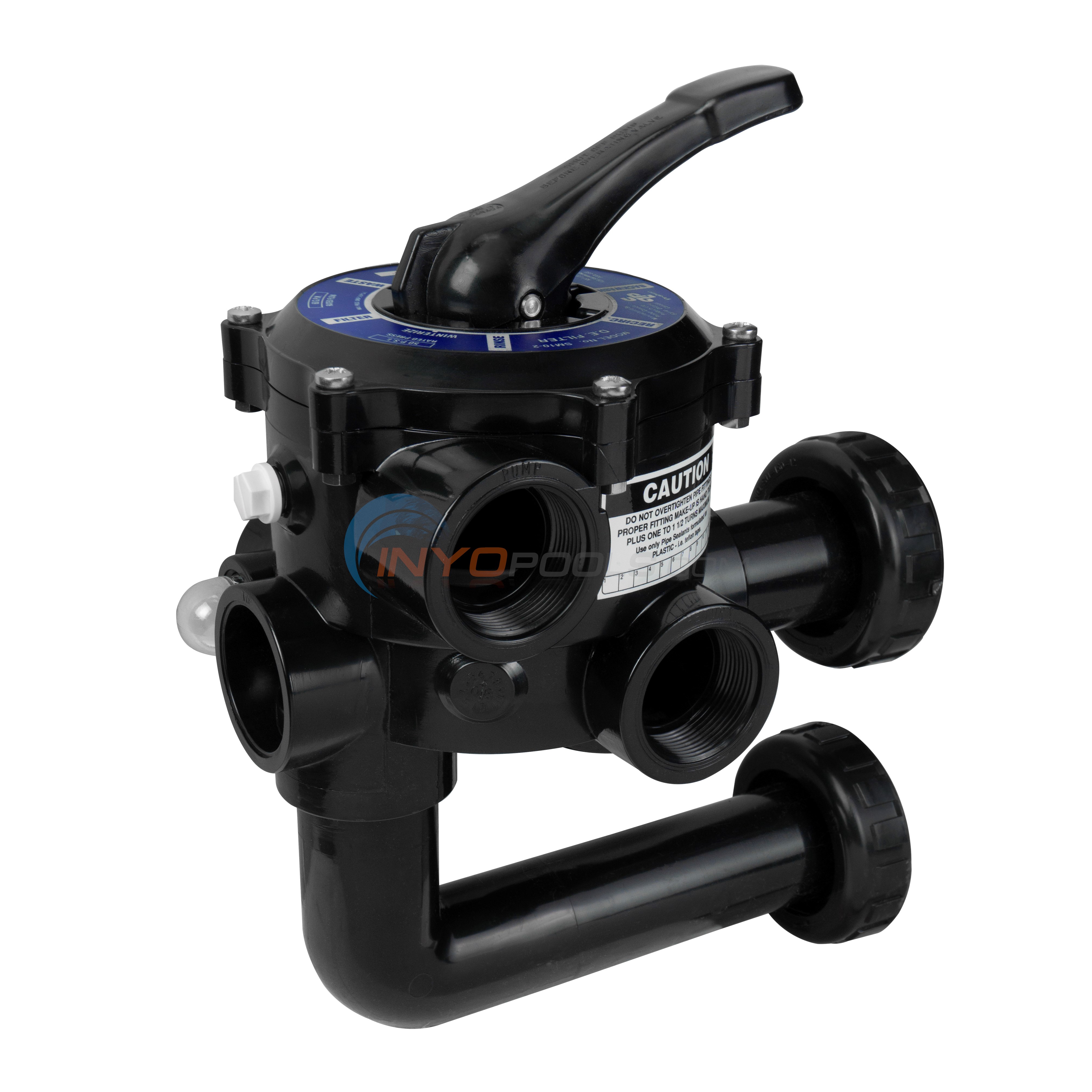 Praher Replacement Valve W/ Hayward plumbing 1.5", Replaces SP0710XR50 | SM1-HP2