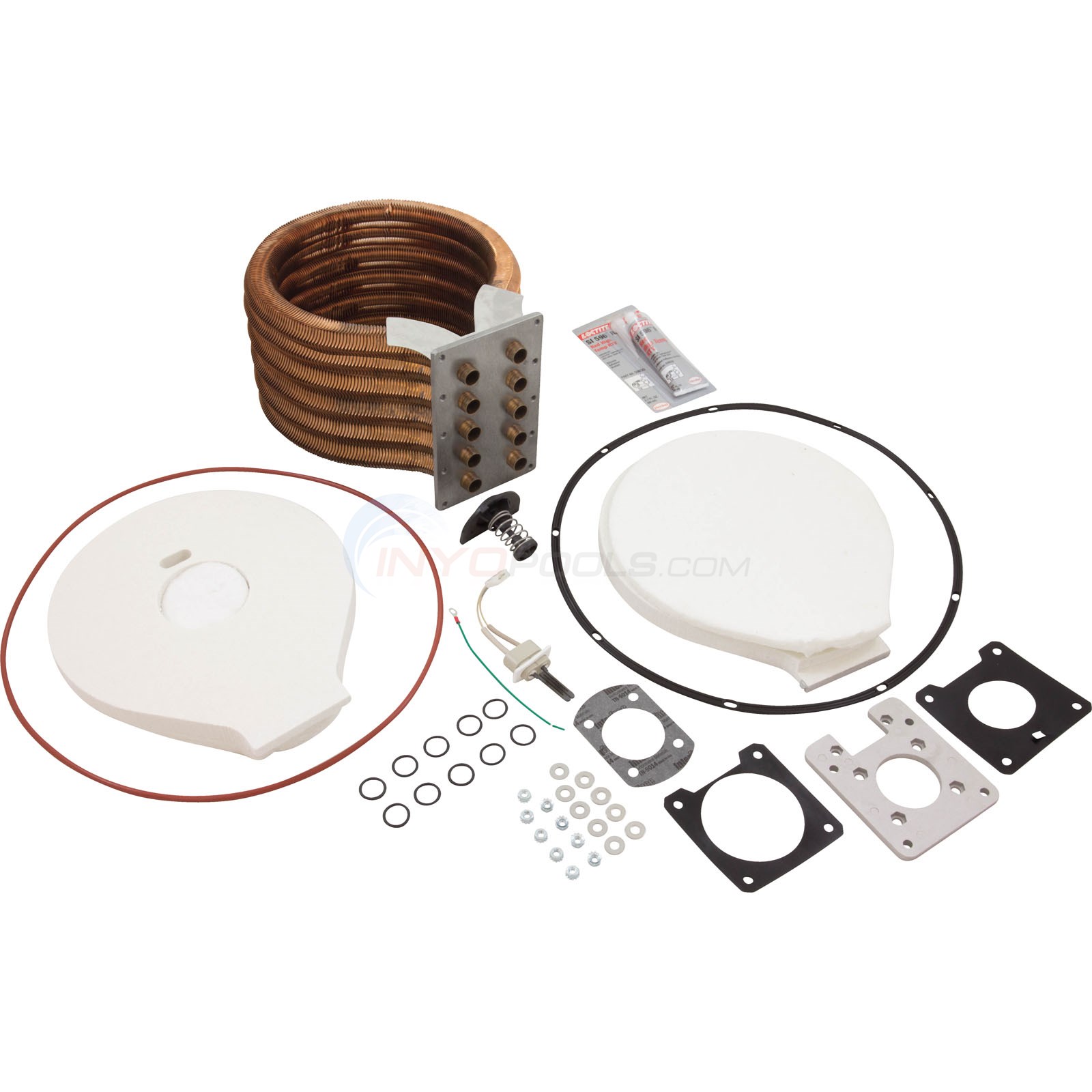TUBESHEET/COIL KIT (NA, LP) 400 AFTER 1-12-09