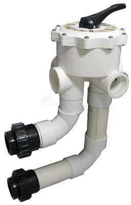 MULTIPORT VALVE, 2" SLIP WITH UNIONS, DE
