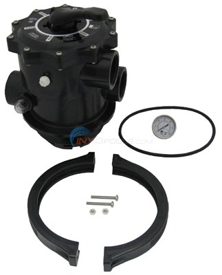 MULTIPORT VALVE, TOP MOUNT SAND, 1-1/2" FPT, CLAMP STYLE