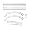 Complete PVC Handrail Kit & Hardware for Oasis Step