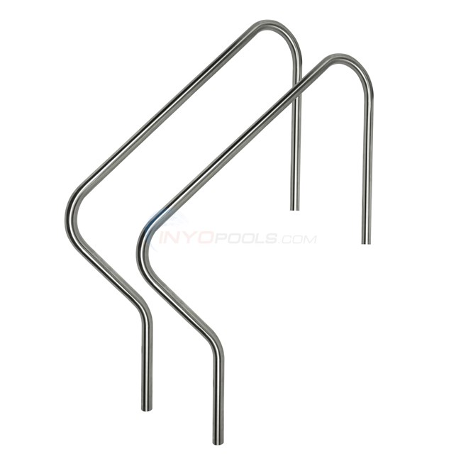 Innovaplas Dual Stainless Steel Handrails & Hardware kit of MC300.13 IG Step - 50.0036