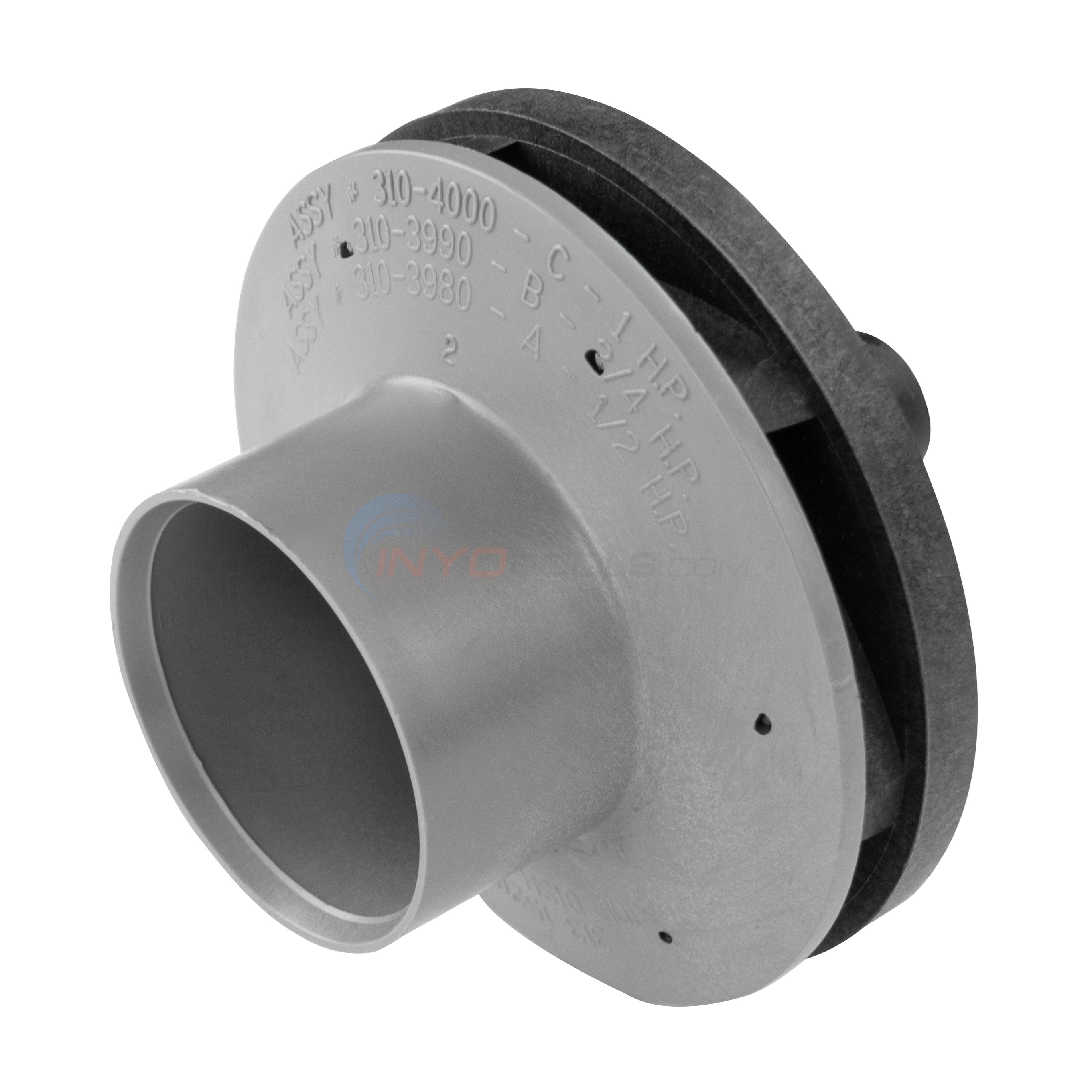 Waterway Hi-flo Impeller, 3/4 Hp (310-3990)