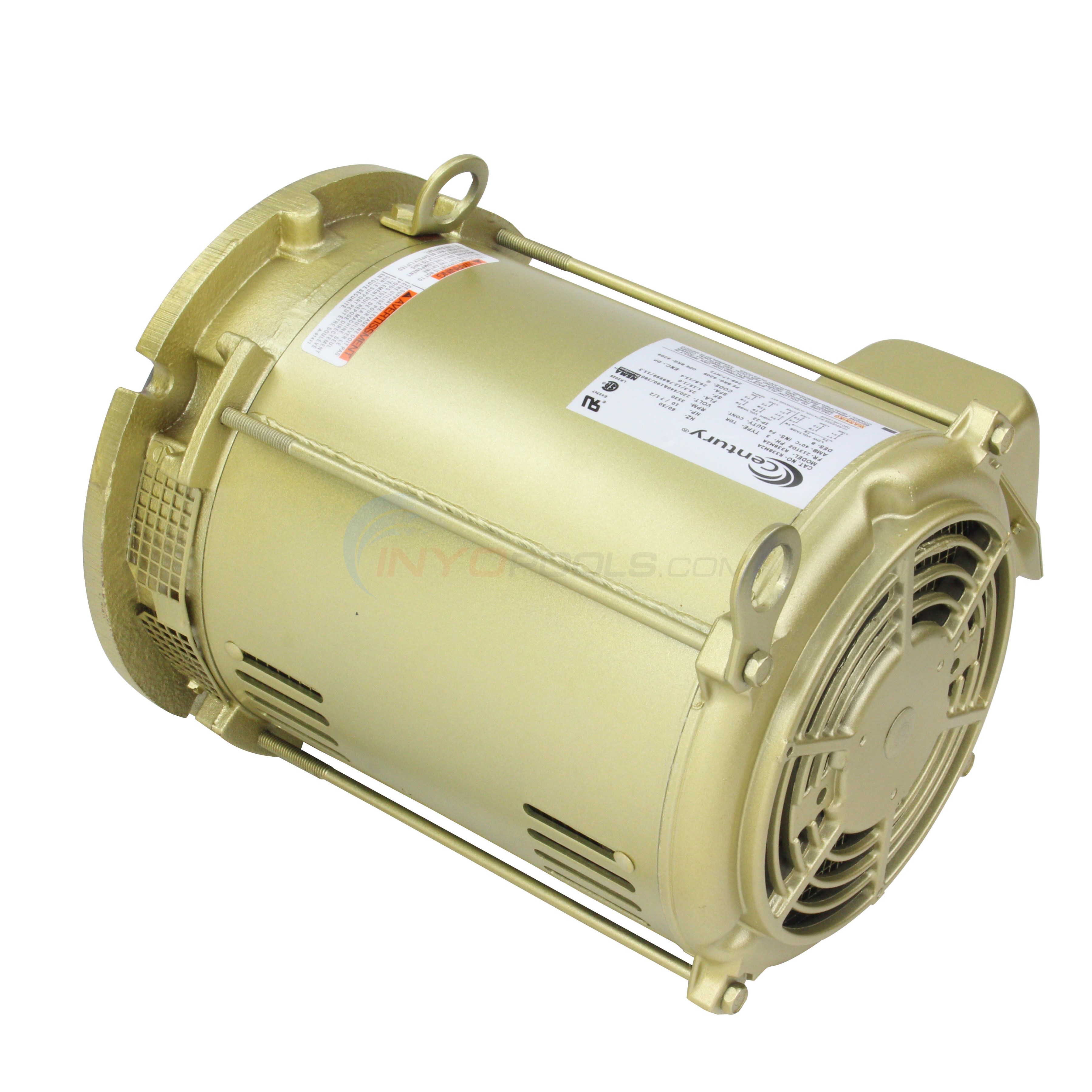Motor, Century, 10.0hp, 3600RPM, 230v/460v, 3 Ph, 213TDZ Motor, Century, 10.0hp, 3600RPM, 230v/460v, 3 Ph, 213TDZ