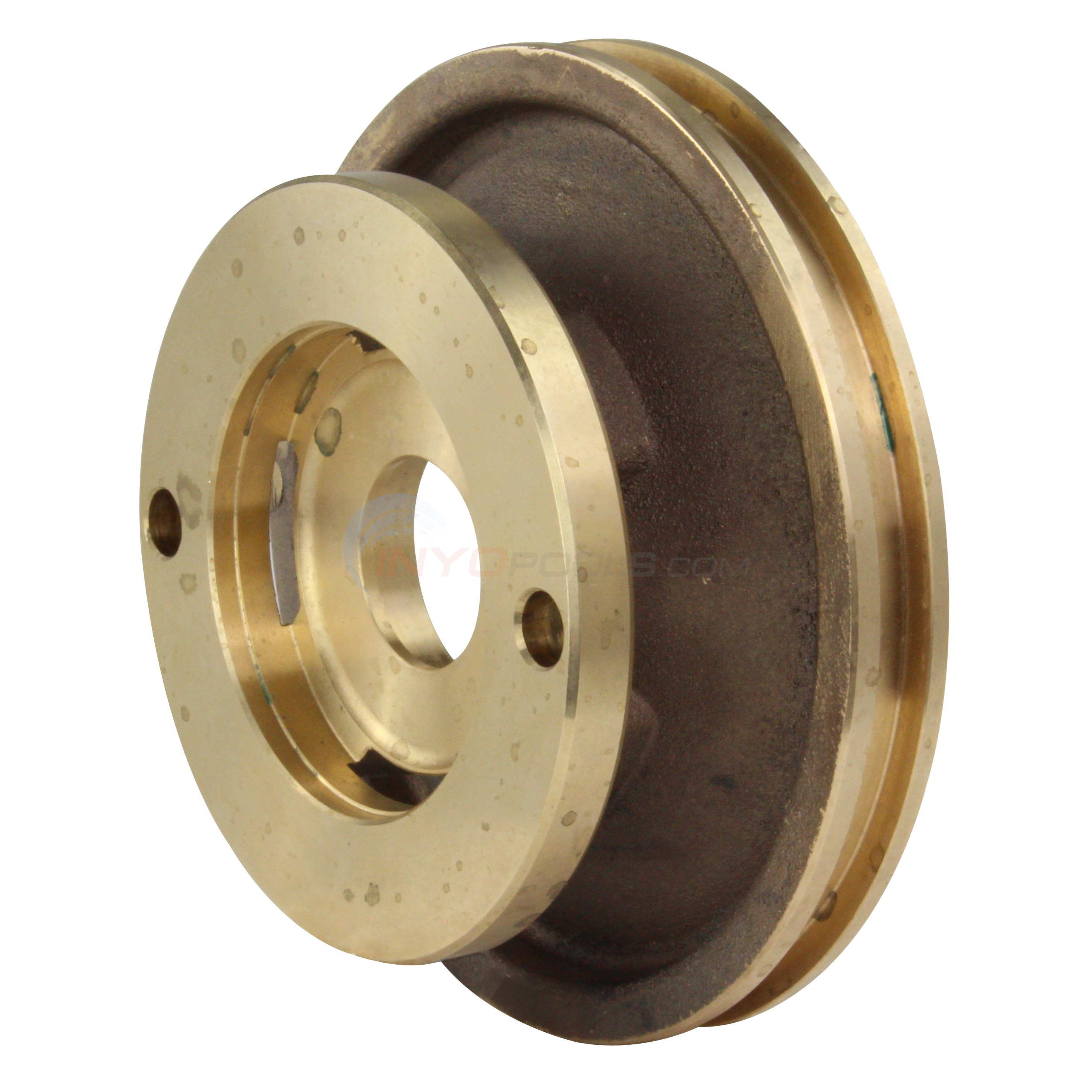 Flange, Mach., C-52 Brass