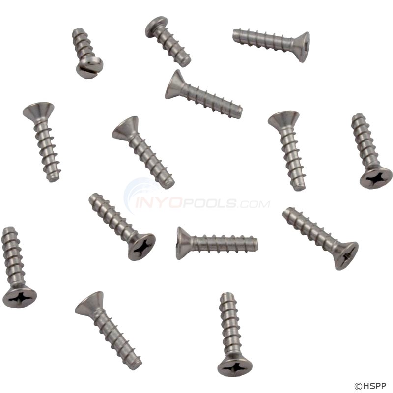 SCREW, 12 HOLE FACE PLATE