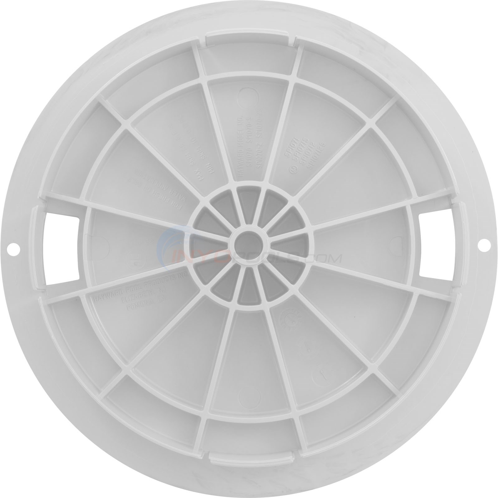 Swimming Pool Skimmer Deck Lid Cover Compatible with Hayward SPX1070C, White