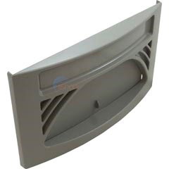 Waterway Front Plate Assy, Front Access Skimmer 100sqft, Oval, Gray
