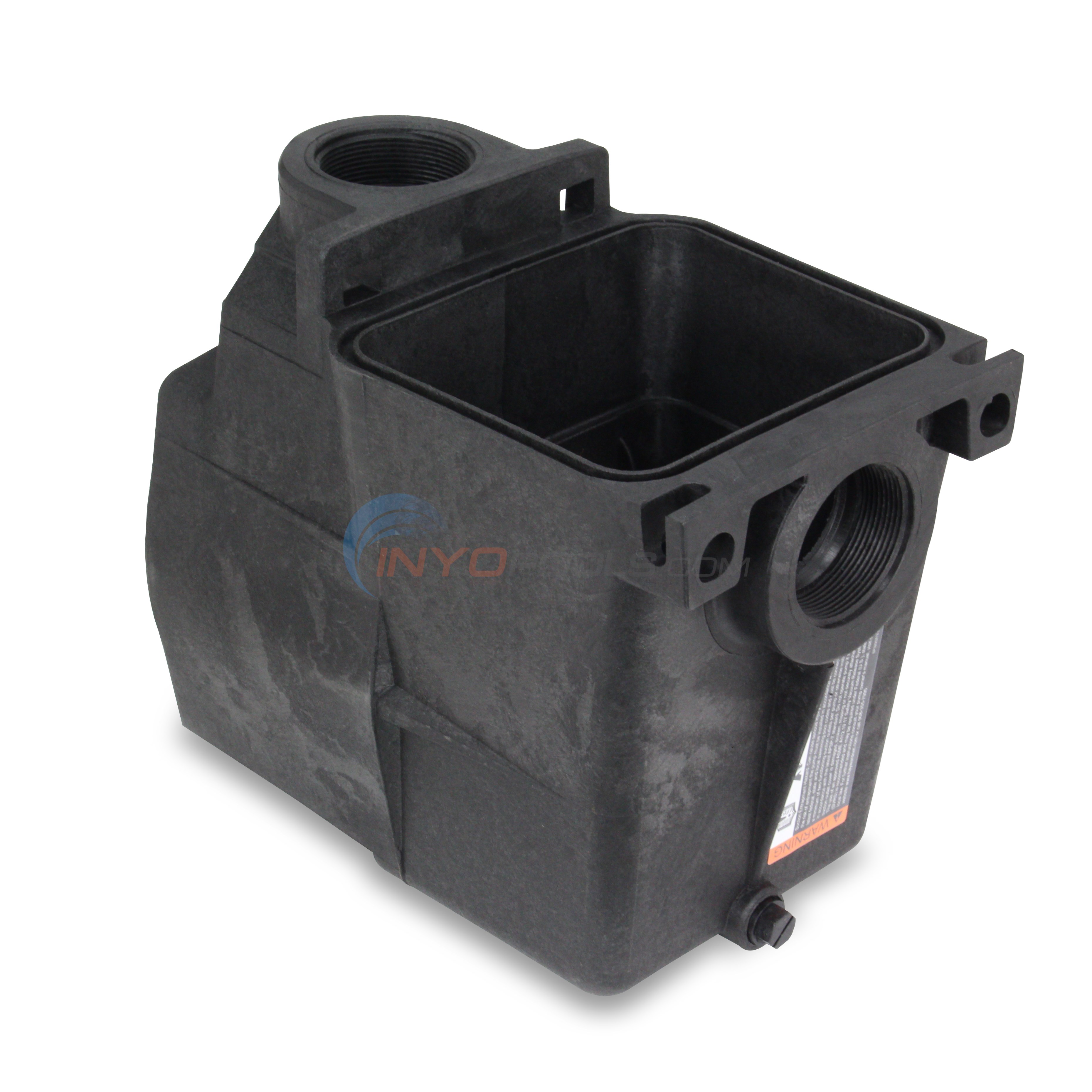 Hayward Super Pump Strainer Housing , 2" x 2" Ports with Drain Plugs