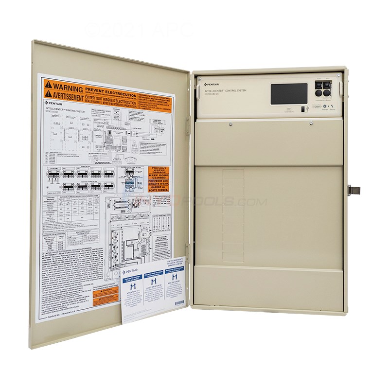 Pentair intellicenter and intellicenter lite pool control systems load