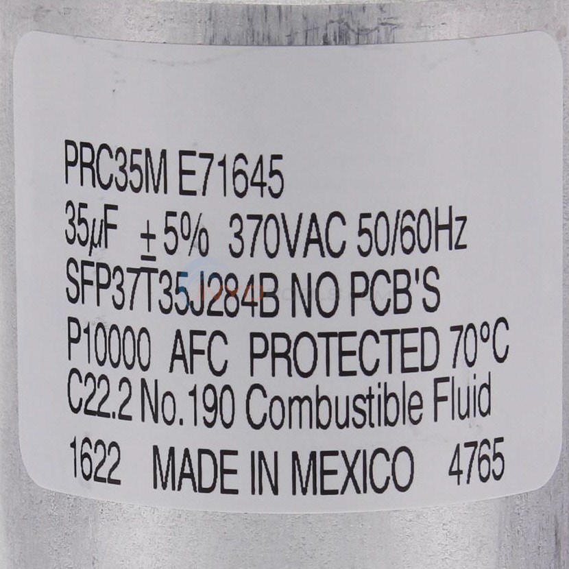 U.S. Seal Run Capacitor, 35 MFD - RD-35-370 - INYOPools.com